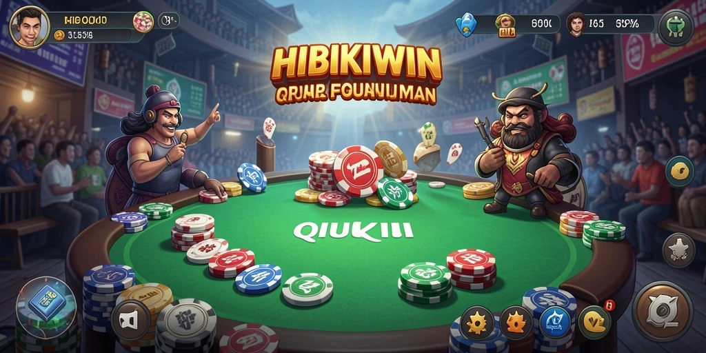 Gameplay seru dan menantang di HIBIKIWIN.