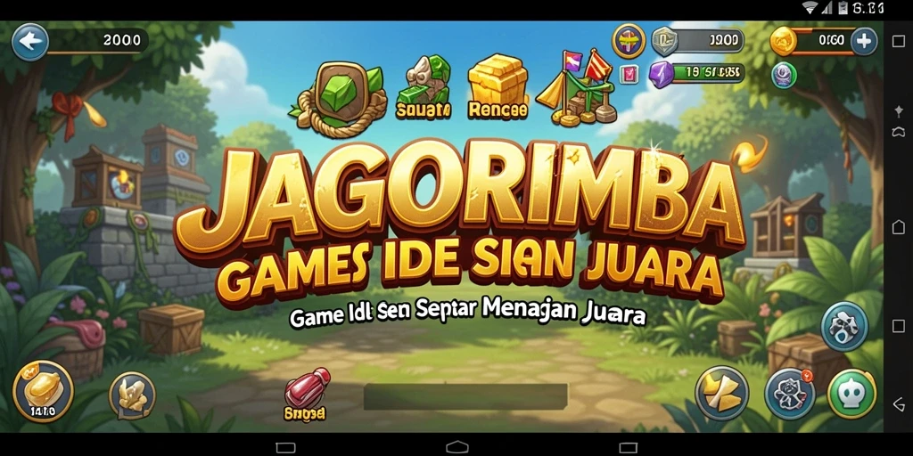 Tampilan menarik dari gameplay JAGORIMBA yang menyenangkan.